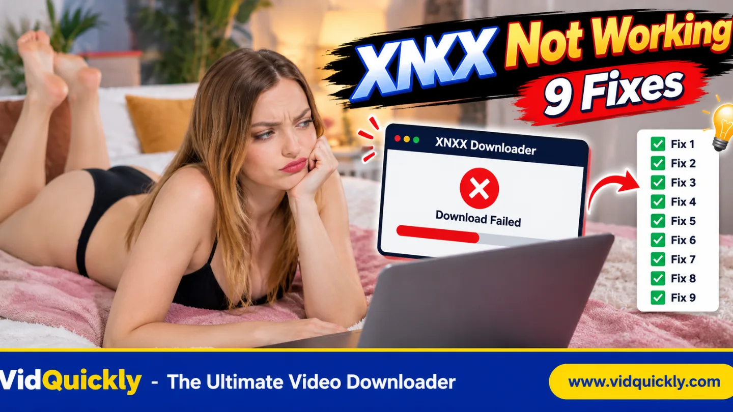 Why Is XNXX Downloader Not Working? 9 Fixes for 2026